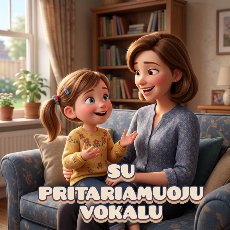 Ačiū tau, mamyte (su pritariamuoju vokalu)